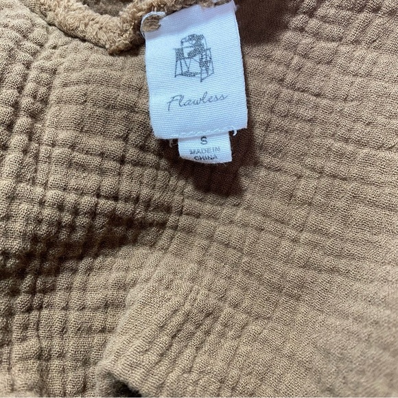 LAWLESS Light Brown Sleeveless Jumpsuit Sz-Small - Picture 3 of 5